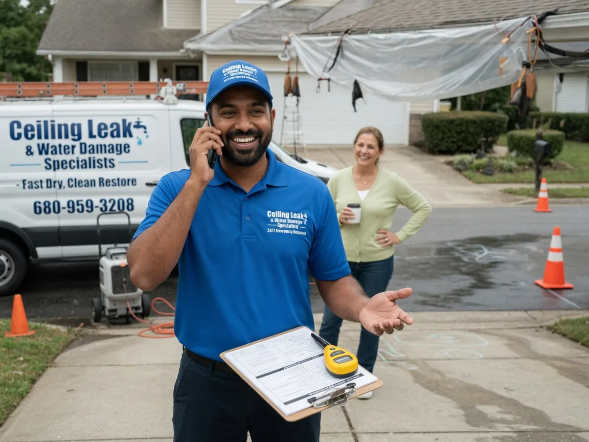 Ceiling Leak Cleanup Richlands, VA FAQs